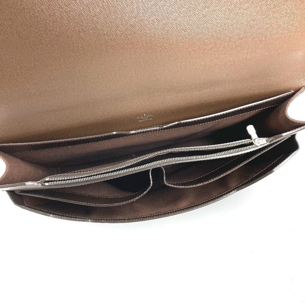 LOUIS VUITTON Brown Leather Tote Bag - Picture 15 of 16